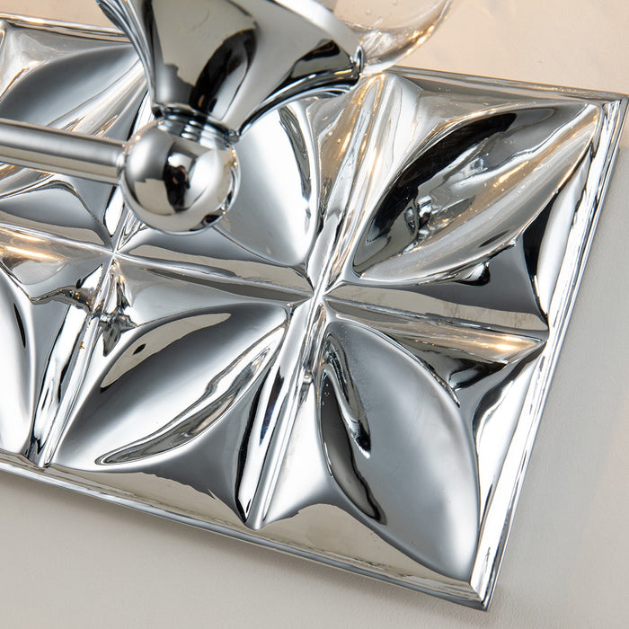 Lucas + McKearn BB1300PC-3 Three Light Vanity, Polished Chrome