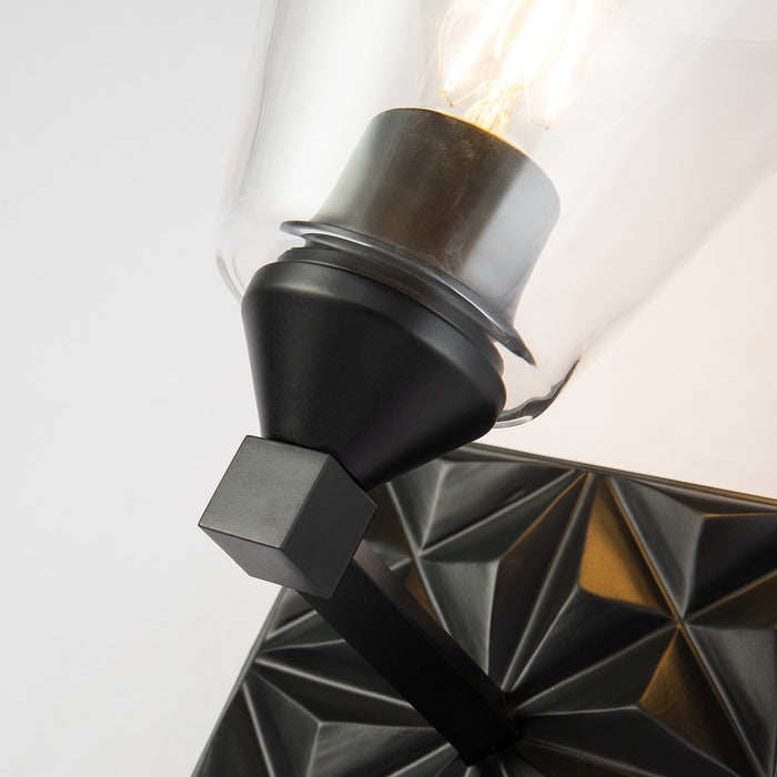Lucas + McKearn BB1302MB-1 One Light Wall Sconce, Matte Black