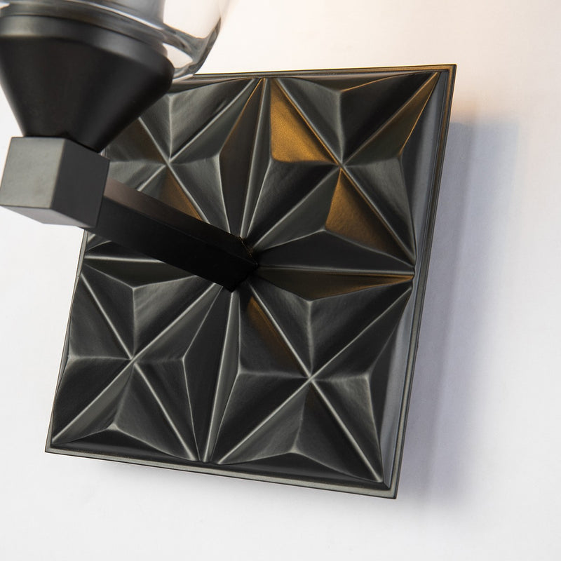 Lucas + McKearn BB1302MB-1 One Light Wall Sconce, Matte Black