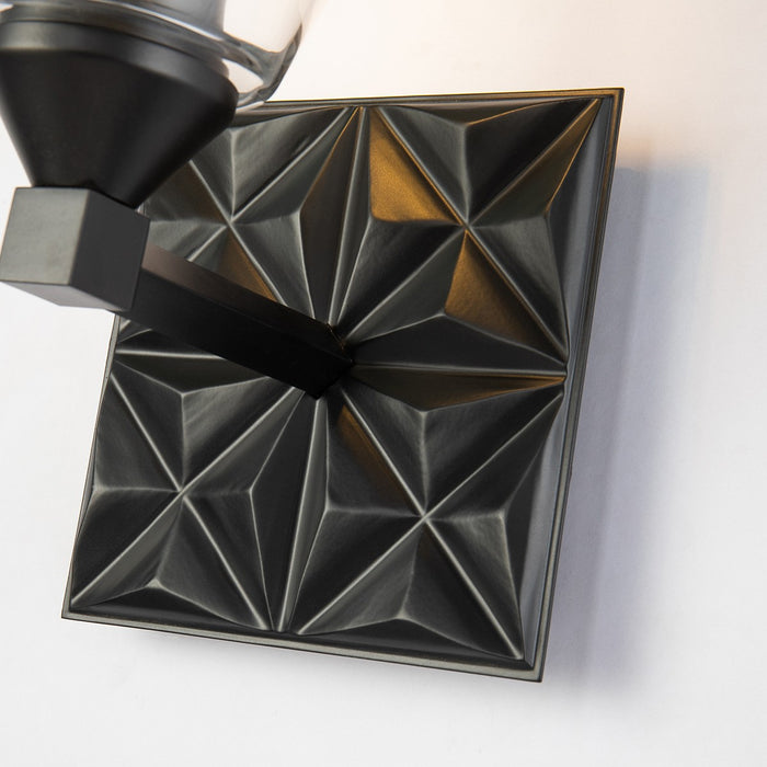Lucas + McKearn BB1302MB-1 One Light Wall Sconce, Matte Black