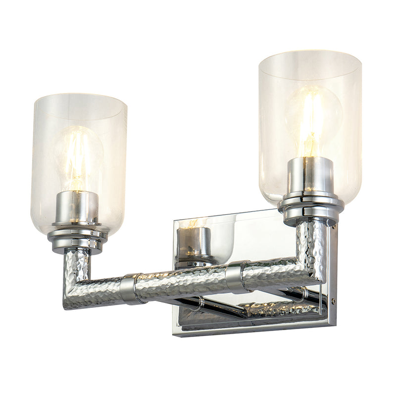 Lucas + McKearn BB80122PC-2 Two Light Vanity, Polished Chrome