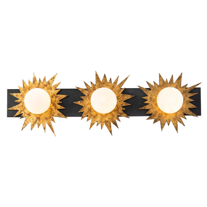 Lucas + McKearn BB90417-3 LED Bath Vanity, Wzc+Gold