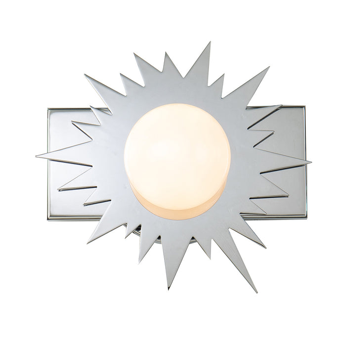 Lucas + McKearn BB90417PC-1 LED Wall Sconce, Polished Chrome