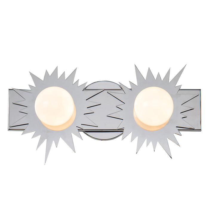 Lucas + McKearn BB90417PC-2 LED Bath Vanity, Polished Chrome