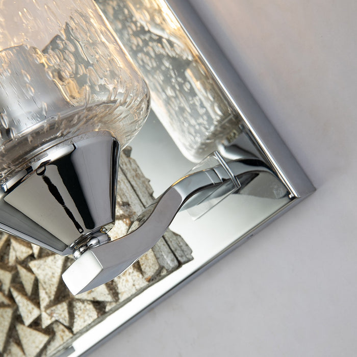 Lucas + McKearn BB90586PC-2B1S Two Light Vanity, Polished Chrome