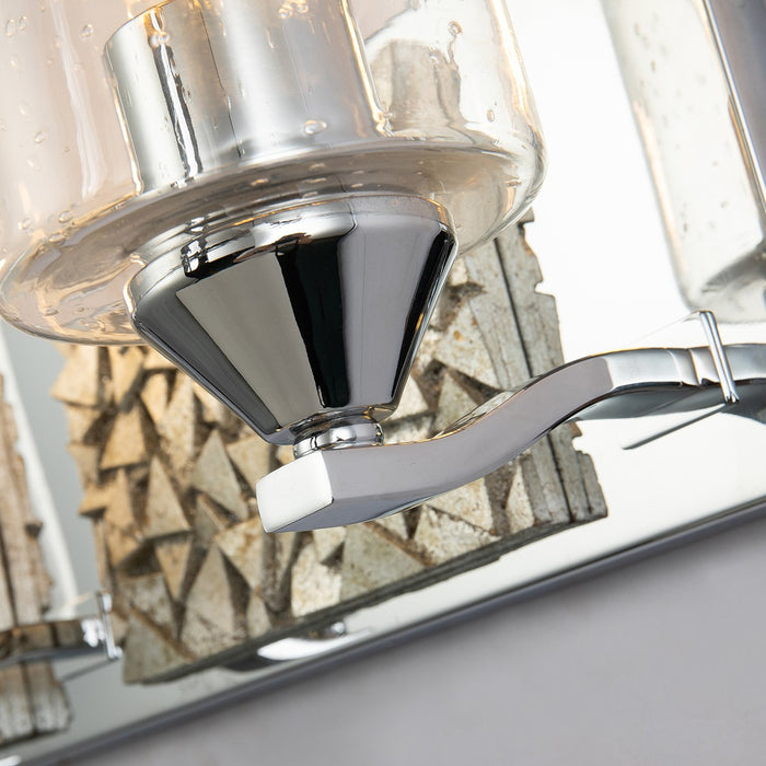 Lucas + McKearn BB90586PC-3B1S Three Light Vanity, Polished Chrome