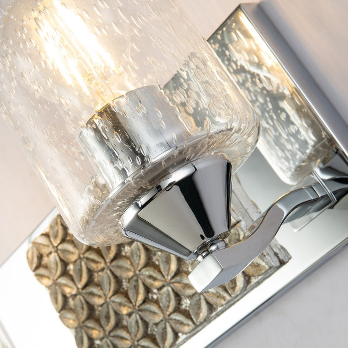 Lucas + McKearn BB90587PC-2B2S Two Light Vanity, Polished Chrome
