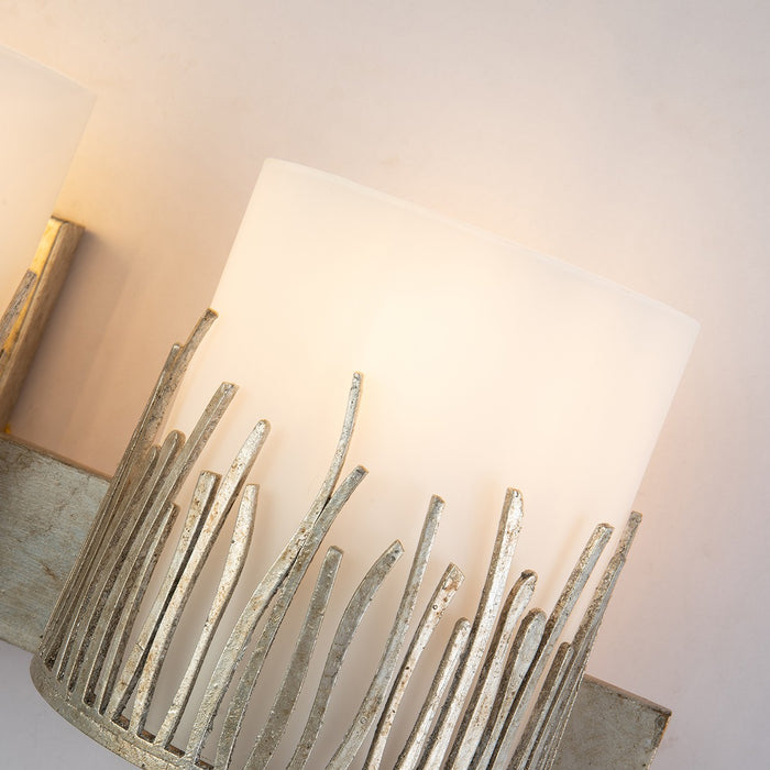 Lucas + McKearn BB90610S-3 Three Light Vanity, Silver