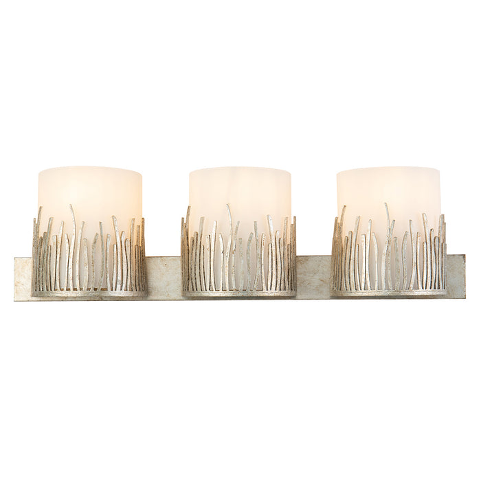 Lucas + McKearn BB90610S-3 Three Light Vanity, Silver