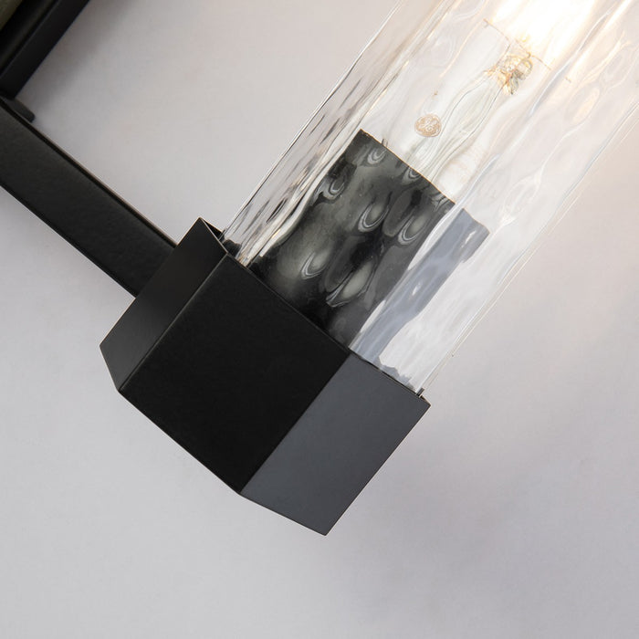 Lucas + McKearn BB91595-3 Three Light Vanity, Black+Grey
