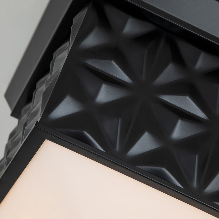 Lucas + McKearn FM1302MB-14 Four Light Flush Mount, Matte Black