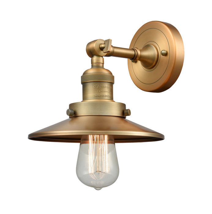 Innovations 203-BB-M4-LED LED Wall Sconce, Brushed Brass