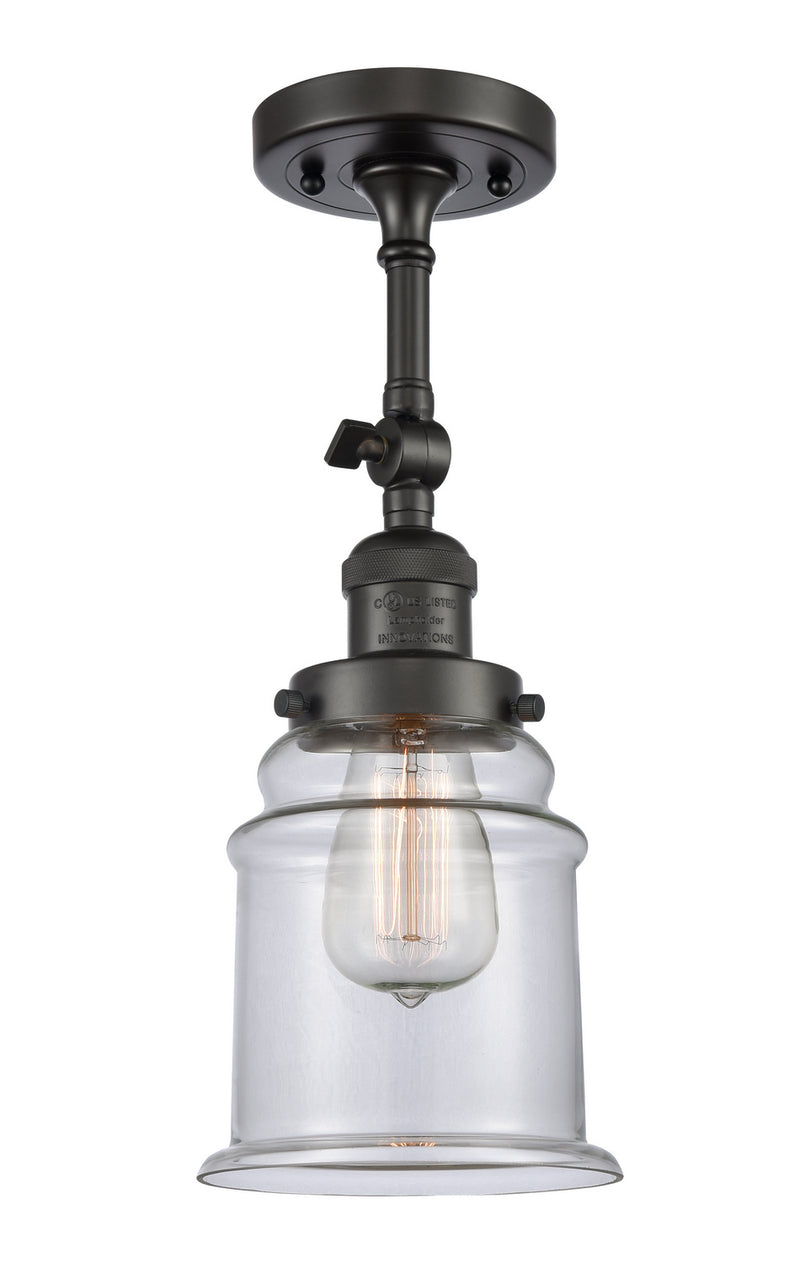 Innovations 203-OB-G182-LED LED Wall Sconce, Oil Rubbed Bronze