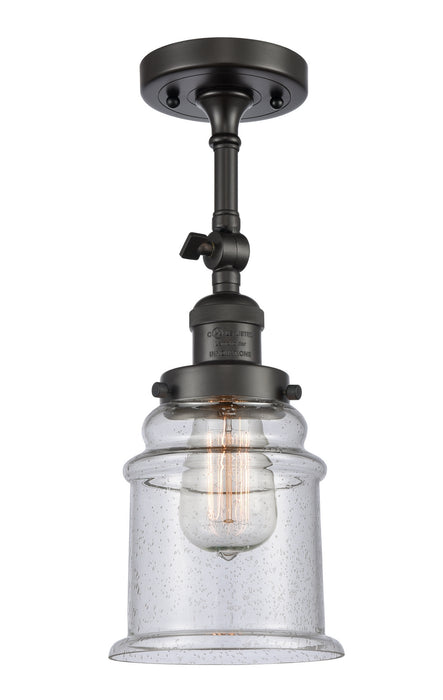 Innovations 203-OB-G184-LED LED Wall Sconce, Oil Rubbed Bronze