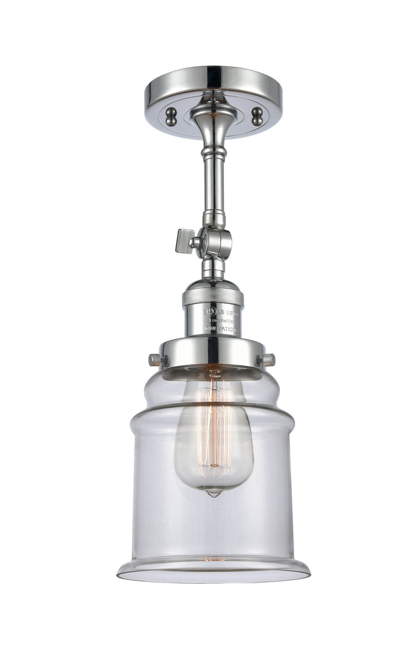 Innovations 203-PC-G182-LED LED Wall Sconce, Polished Chrome
