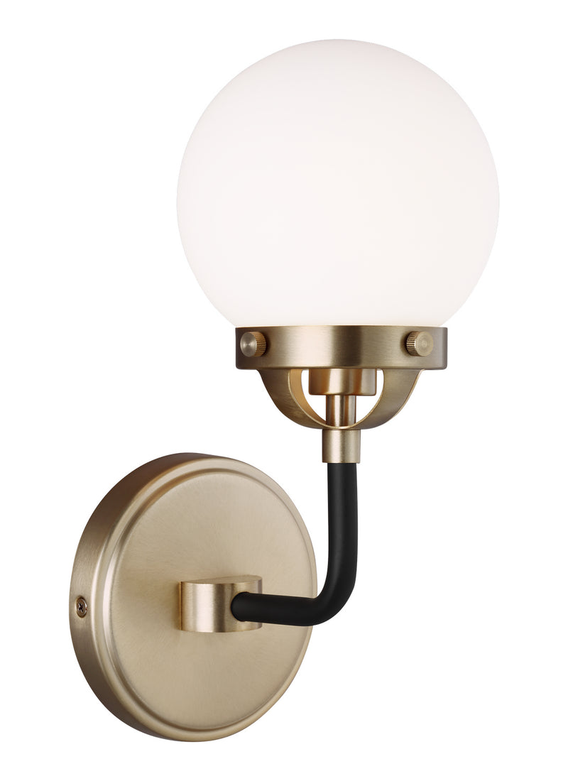 Visual Comfort Studio 4187901-848 One Light Wall Sconce, Satin Brass