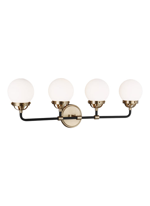 Visual Comfort Studio 4487904-848 Four Light Wall / Bath, Satin Brass