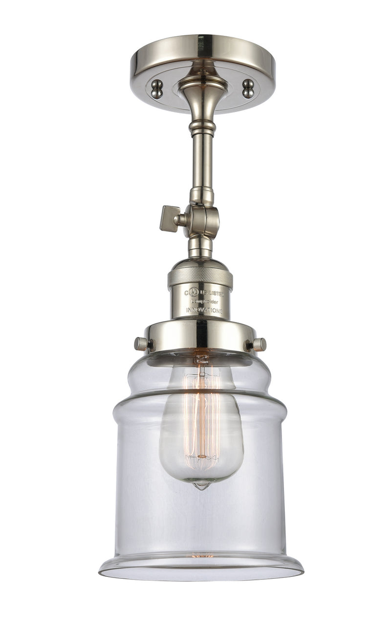 Innovations 203-PN-G182-LED LED Wall Sconce, Polished Nickel