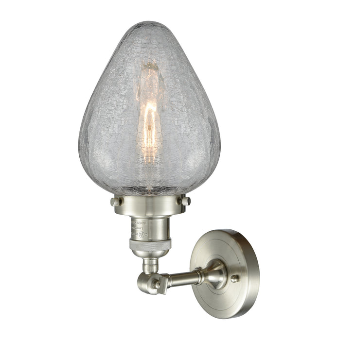 Innovations 203-SN-G165-LED LED Wall Sconce, Brushed Satin Nickel