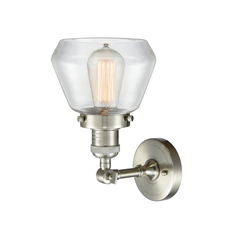 Innovations 203-SN-G172-LED LED Wall Sconce, Brushed Satin Nickel