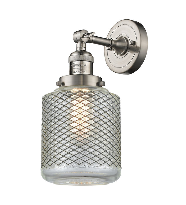 Innovations 203-SN-G262-LED LED Wall Sconce, Brushed Satin Nickel