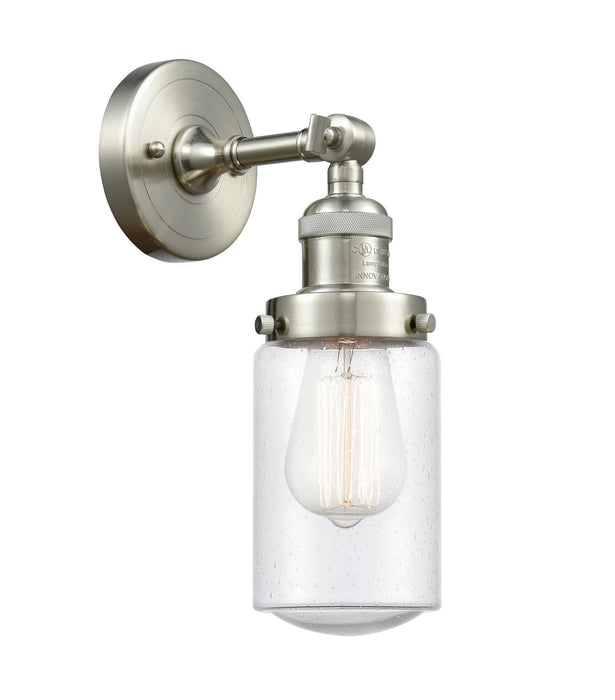 Innovations 203-SN-G314-LED LED Wall Sconce, Brushed Satin Nickel