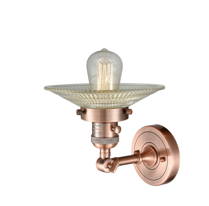 Innovations 203SW-AC-G2 One Light Wall Sconce, Antique Copper