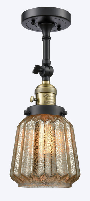 Innovations 203SW-BAB-G146 One Light Wall Sconce, Black Antique Brass
