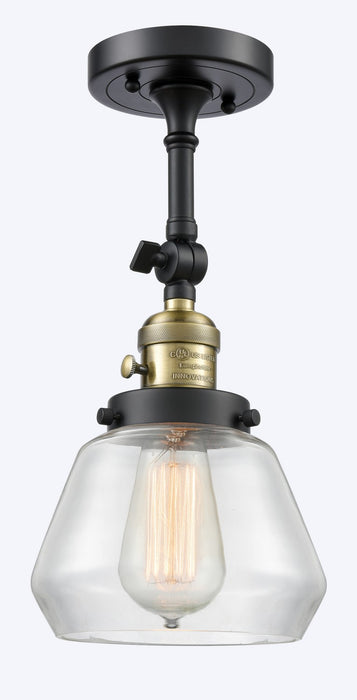 Innovations 203SW-BAB-G172 One Light Wall Sconce, Black Antique Brass