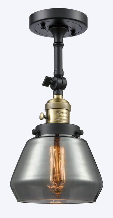 Innovations 203SW-BAB-G173 One Light Wall Sconce, Black Antique Brass
