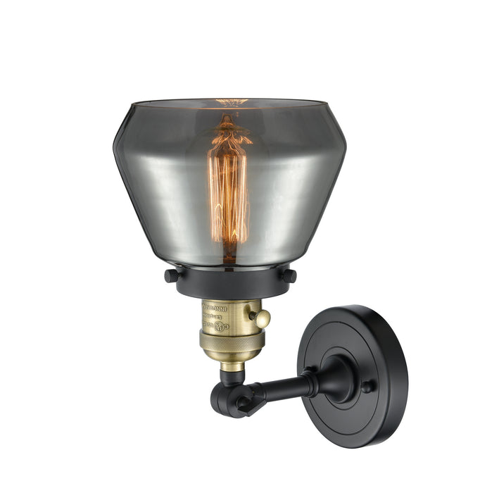 Innovations 203SW-BAB-G173 One Light Wall Sconce, Black Antique Brass