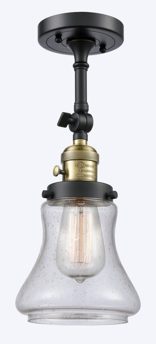 Innovations 203SW-BAB-G194 One Light Wall Sconce, Black Antique Brass