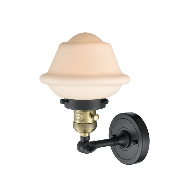 Innovations 203SW-BAB-G531 One Light Wall Sconce, Black Antique Brass