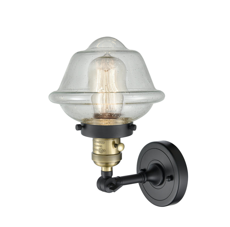 Innovations 203SW-BAB-G534 One Light Wall Sconce, Black Antique Brass