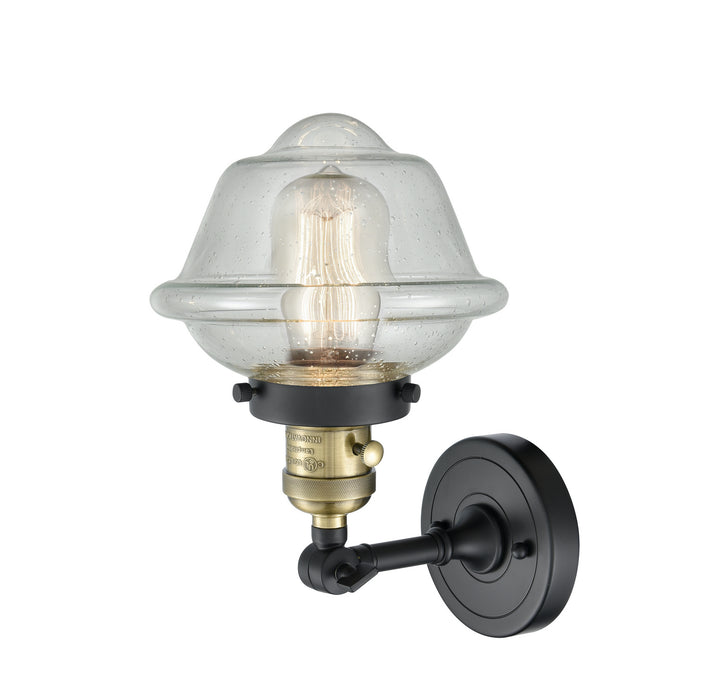 Innovations 203SW-BAB-G534 One Light Wall Sconce, Black Antique Brass