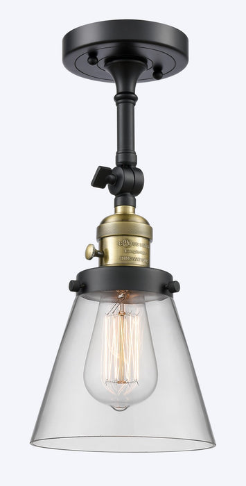 Innovations 203SW-BAB-G62 One Light Wall Sconce, Black Antique Brass