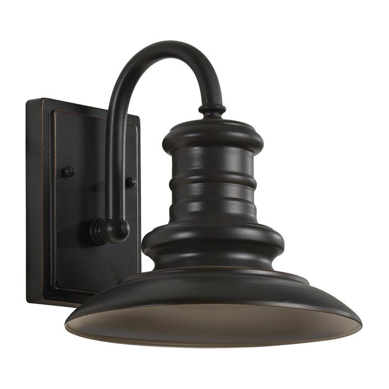 Generation Lighting OL8600RSZ/T One Light Outdoor Wall Lantern, Restoration Bronze
