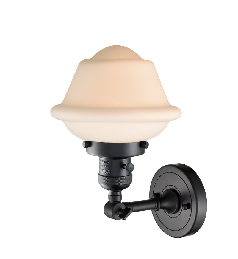 Innovations 203SW-BK-G531 One Light Wall Sconce, Matte Black