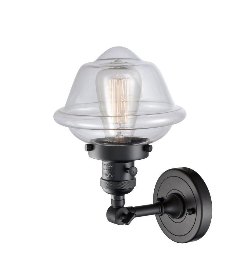 Innovations 203SW-BK-G532 One Light Wall Sconce, Matte Black