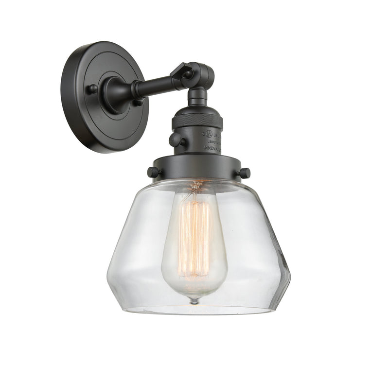 Innovations 203SW-OB-G172 One Light Wall Sconce, Oil Rubbed Bronze