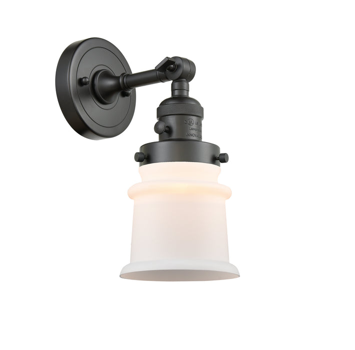 Innovations 203SW-OB-G181S One Light Wall Sconce, Oil Rubbed Bronze
