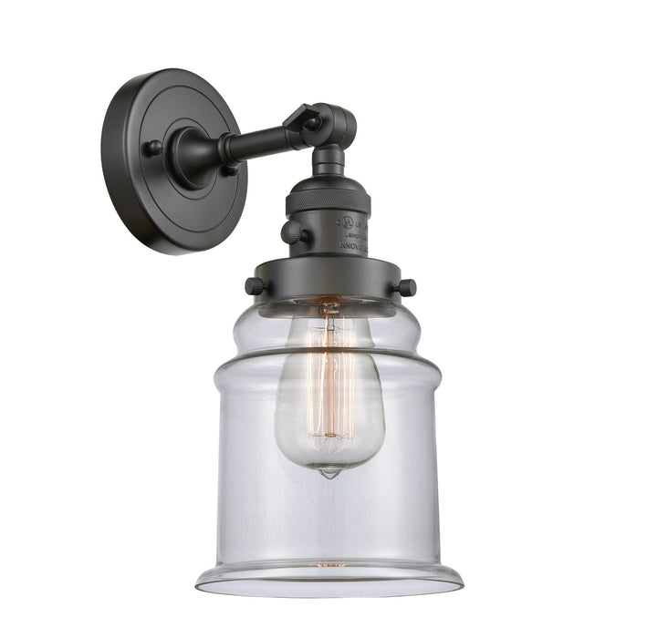 Innovations 203SW-OB-G182 One Light Wall Sconce, Oil Rubbed Bronze