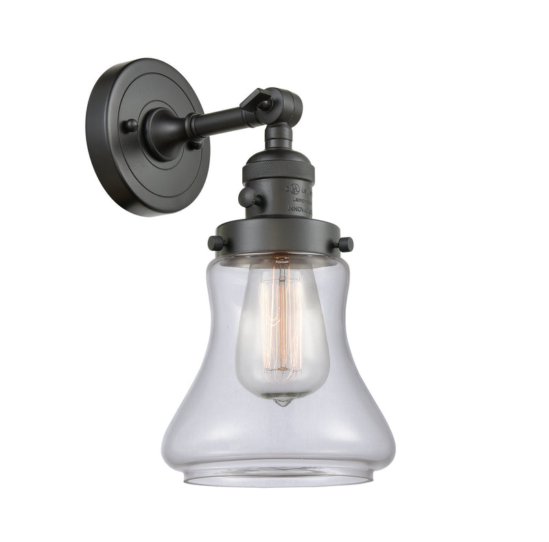 Innovations 203SW-OB-G192 One Light Wall Sconce, Oil Rubbed Bronze