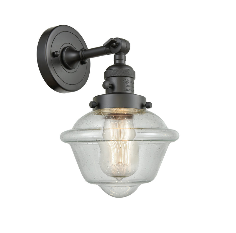 Innovations 203SW-OB-G534 One Light Wall Sconce, Oil Rubbed Bronze