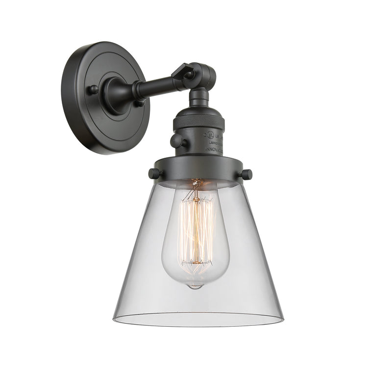 Innovations 203SW-OB-G62 One Light Wall Sconce, Oil Rubbed Bronze