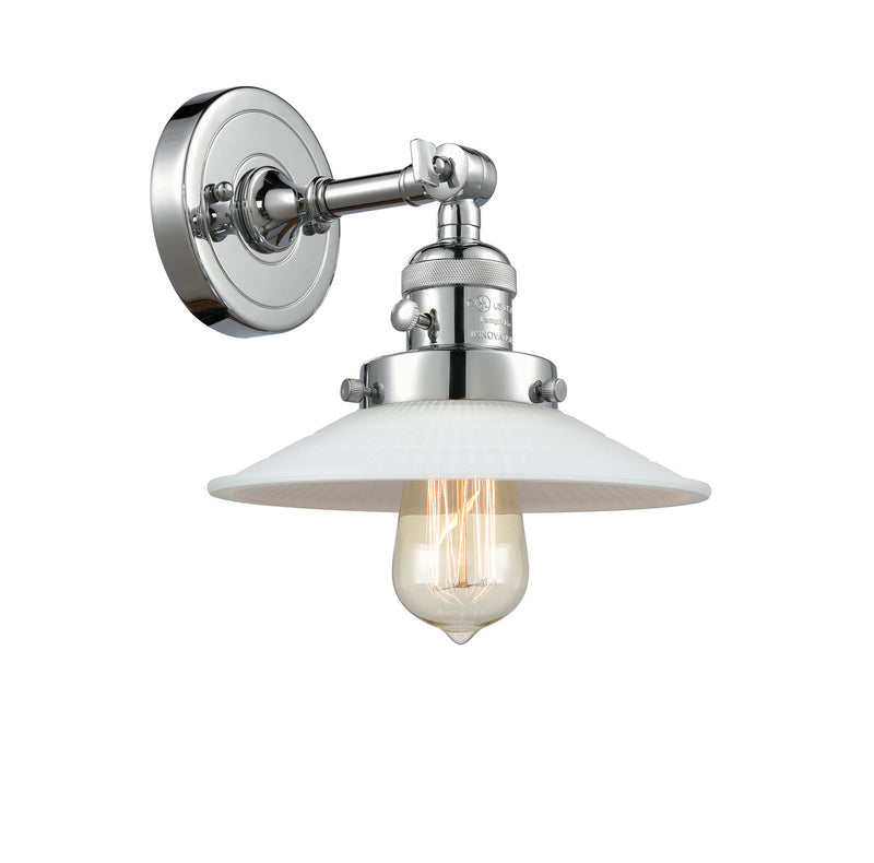 Innovations 203SW-PC-G1 One Light Wall Sconce, Polished Chrome