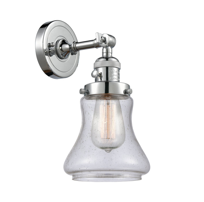 Innovations 203SW-PC-G194 One Light Wall Sconce, Polished Chrome