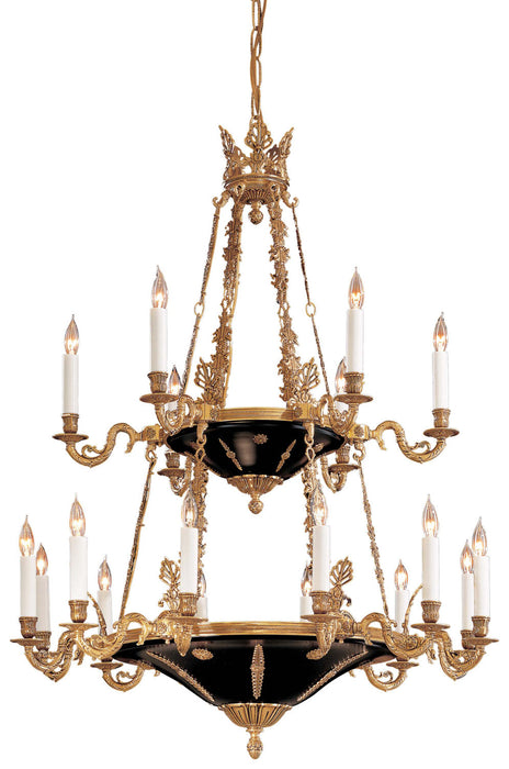 Metropolitan N850220 18 Light Chandelier, DorÃ© Gold