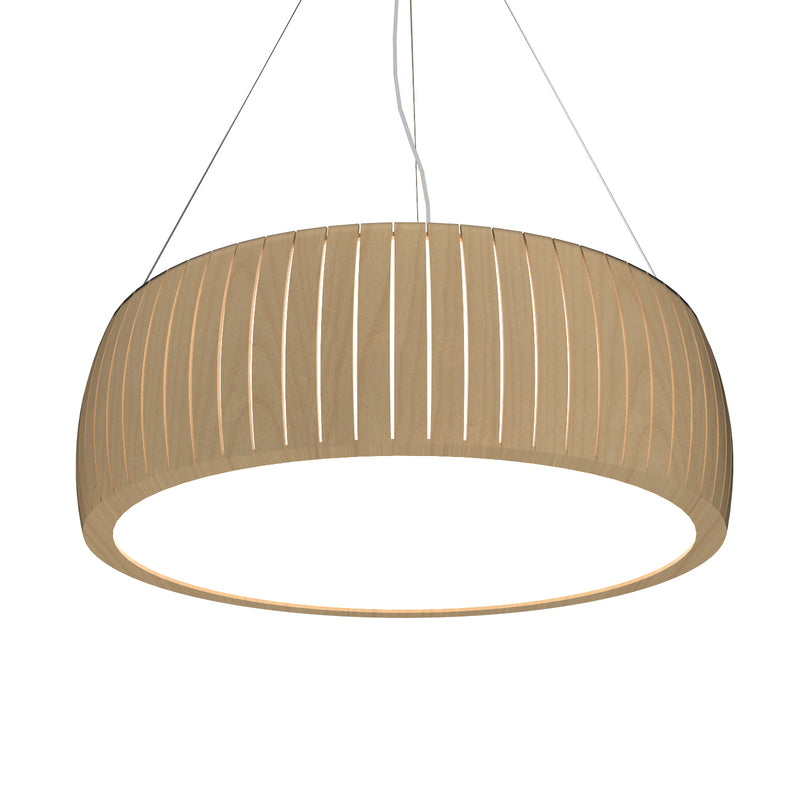 Accord Lighting 1111.34 Three Light Pendant, Maple