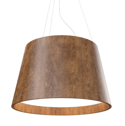 Accord Lighting 1145.06 Three Light Pendant, Imbuia